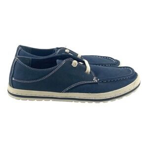 G.H. Bass‎ & Company Nantucket Leather Lace Up Men's Boat Sneakers Women 8 Men 7